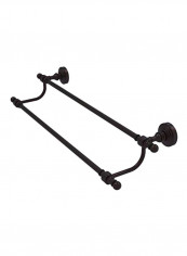 Astor Place Collection Bronze Double Towel Bar Brown 18inch