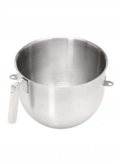 Stainless Steel Mixing Bowl Silver 11.4x10.1x9.1inch
