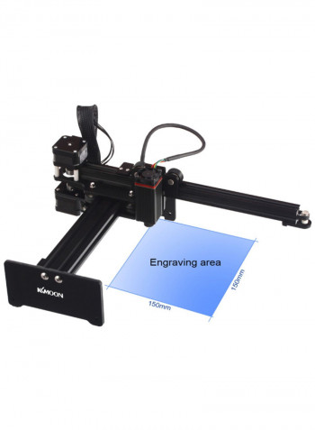 Desktop Laser Engraver Cutting Tool Black 16.93 x 10.63 x 5.71inch