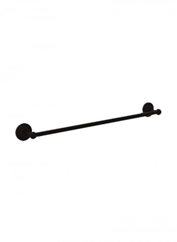Que New Collection Shower Door Towel Bar Brown 30inch