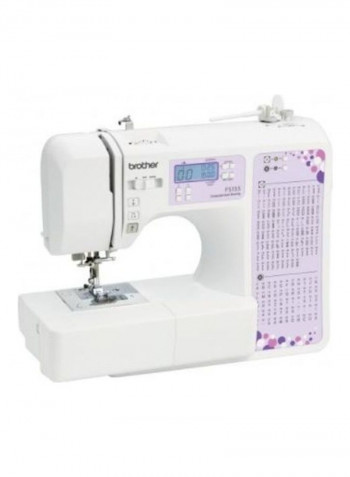 Computerized Sewing Machine White/Purple