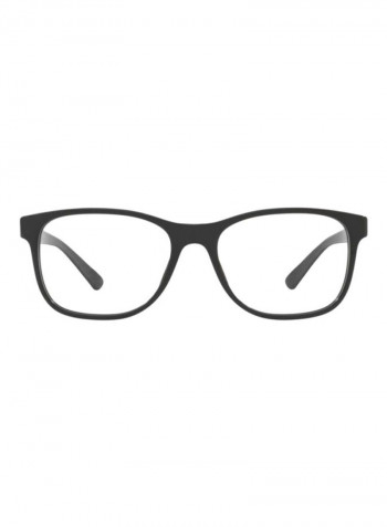 Men's Full Rim Square Eyeglasses - Lens Size: 55 mm