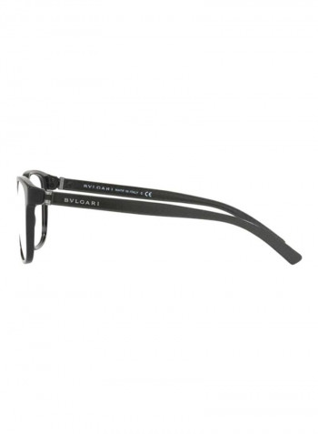 Men's Full Rim Square Eyeglasses - Lens Size: 55 mm
