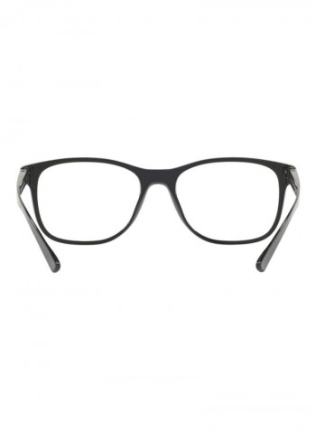 Men's Full Rim Square Eyeglasses - Lens Size: 55 mm