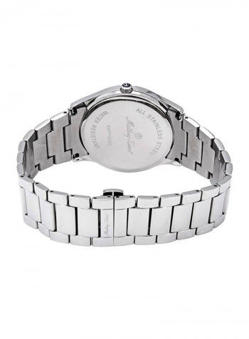 Men's Max Stainless Steel Analog Wrist Watch H2111AS