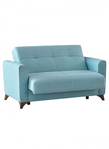 Moonlight 2-Seater Sofa With Cushion Blue