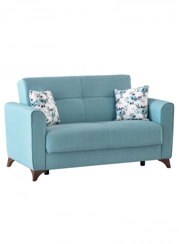 Moonlight 2-Seater Sofa With Cushion Blue