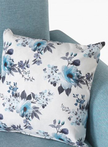 Moonlight 2-Seater Sofa With Cushion Blue