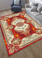 Anti-Skid Printed Carpet Multicolour 180x280centimeter