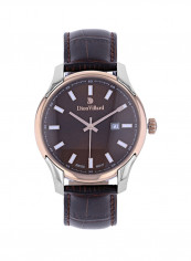 Men's Leather Analog Wrist-Watch Dvw19043