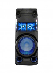 High Power Audio System With Party Light MHC-V43D Black/Blue