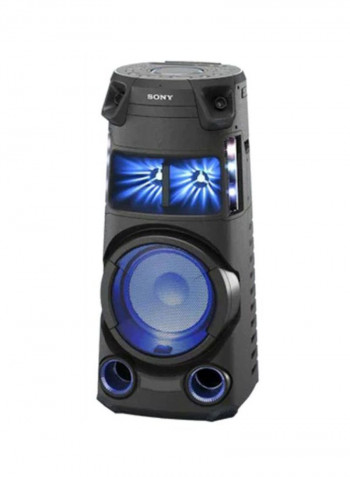 High Power Audio System With Party Light MHC-V43D Black/Blue