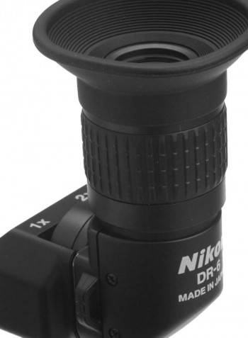 DR-6 Right Angle View Finder Black
