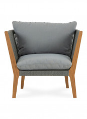 Soft Maui Armchair Light Grey