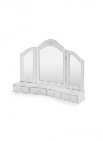 Romance Mirror White 109 x 22.5 x 80cm