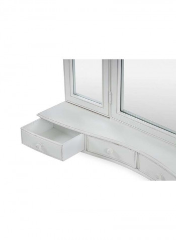 Romance Mirror White 109 x 22.5 x 80cm