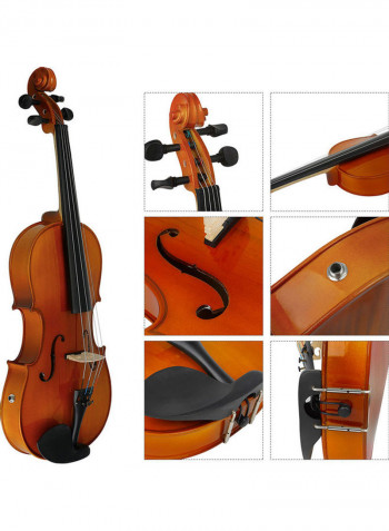 4-Piece Electric Violin And Accessories Set