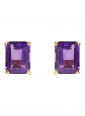 18 Karat Gold Amethyst Rectangular Earrings reviews 18 Karat Gold Amethyst Rectangular Earrings