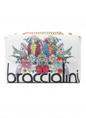 Bird Flower Printed Britney Crossbody Bag Multicolour