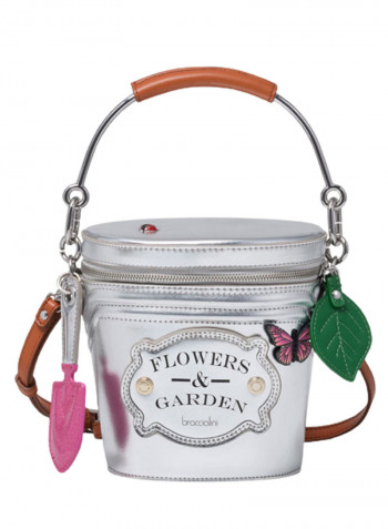 Flowers And Garden Bucket Bag Multicolour