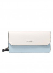 Michelle Logo Detail Crossbody Bag Blue/White/Black