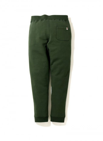 Ape Head Printed Sweatpants Olivedrab