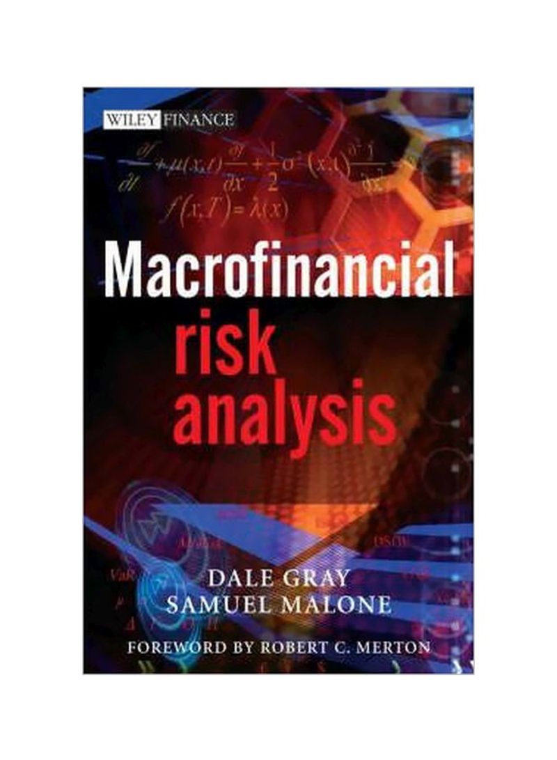 Macrofinancial Risk Analysis Hardcover