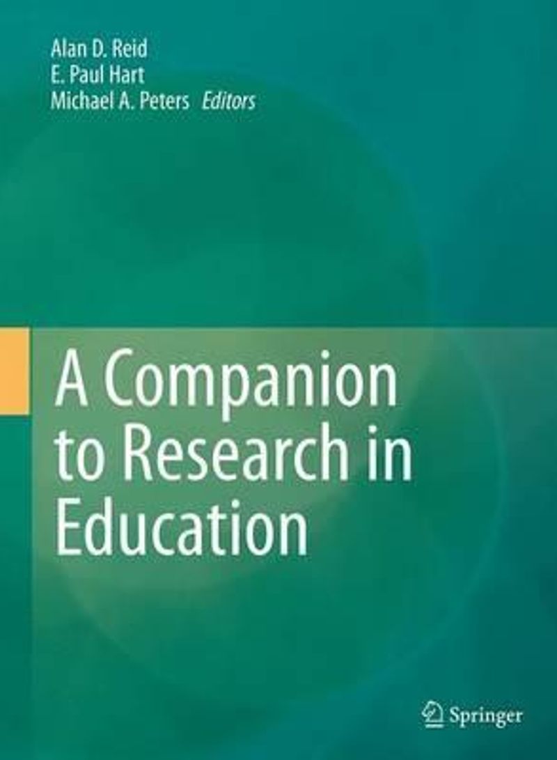 A Companion To Research In Education Paperback English