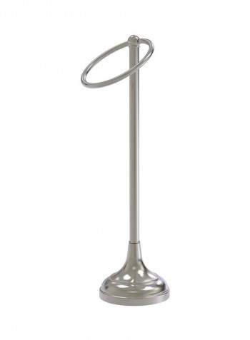 Vanity Top Collection Towel Holder Silver 6x20x5.5inch