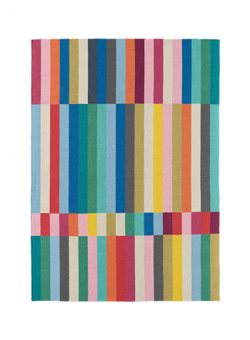 Flatwoven Handmade Area Rug Multicolour 240 x 170centimeter