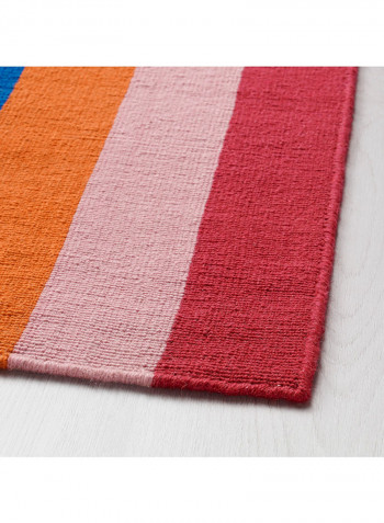 Flatwoven Handmade Area Rug Multicolour 240 x 170centimeter