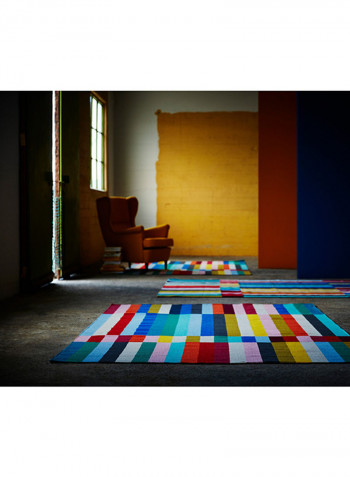 Flatwoven Handmade Area Rug Multicolour 240 x 170centimeter