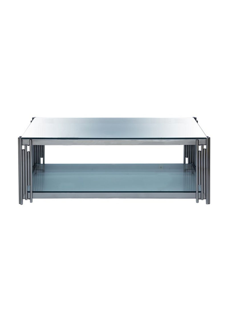 Pyrus Coffee Table Silver 124 x 64 x 46centimeter