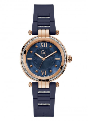 Women's Cablebijou Water Resistance Silicone Analog Watch Y56008L7MF