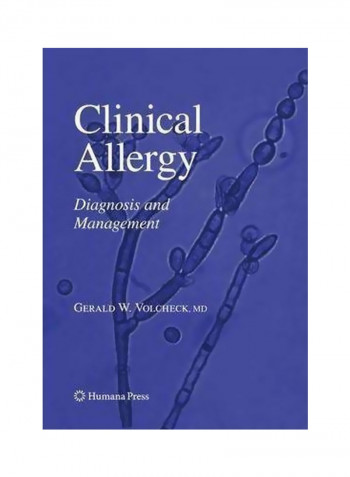 Clinical Allergy: Diagnosis And Management Hardcover