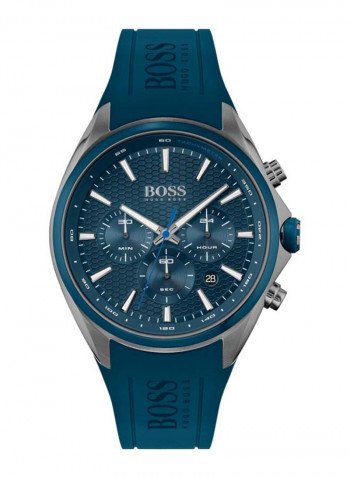 Men's Distinct Water Resistance Rubber Analog Watch 1513856