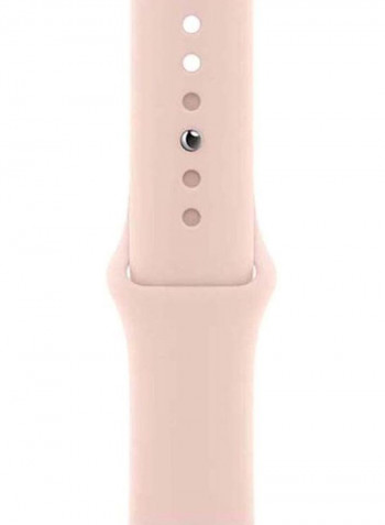 Watch SE-40 mm GPS Gold Aluminium Case with Sport Band Pink Sand