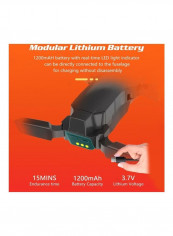 1080P HD Camera Long Flight With 3 Batteries 19 x 7.2 x 16.8cm