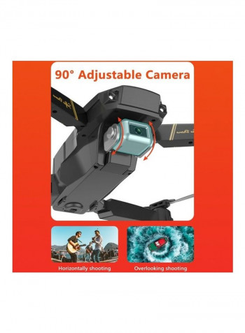 1080P HD Camera Long Flight With 3 Batteries 19 x 7.2 x 16.8cm