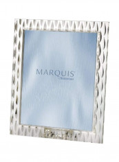 Rainfall Designed Portrait Frame Silver 4x6inch