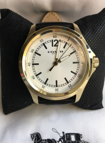 Men's Barrow Leather Analog Watch 14602056