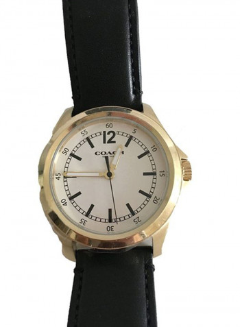 Men's Barrow Leather Analog Watch 14602056