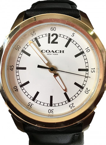 Men's Barrow Leather Analog Watch 14602056