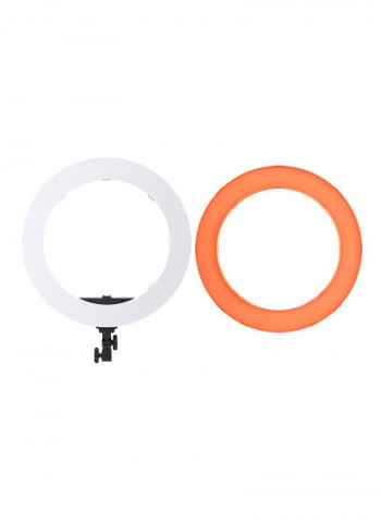 LED Studio Ring Light 58.2x48.5x4.7centimeter White/Orange