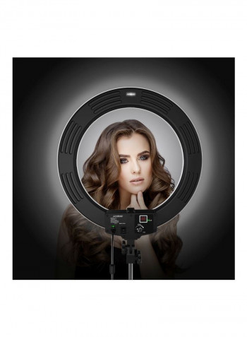 LED Studio Ring Light 58.2x48.5x4.7centimeter White/Orange