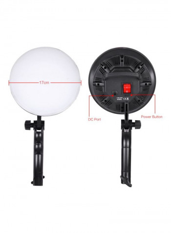 LED Photography Studio Lighting Kit 50x70centimeter Black/White