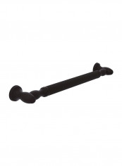 Brass Smooth Grab Bar Black 16inch