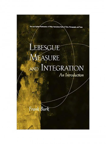 Lebesgue Measure And Integration: An Introduction Hardcover