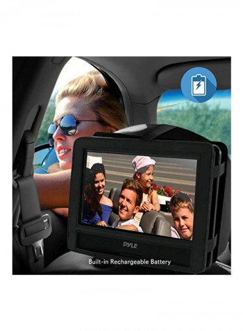 Portable DVD And CD Player PDV101BK Black