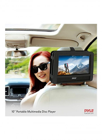 Portable DVD And CD Player PDV101BK Black